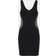 Stella McCartney Minikleid aus Mesh Schwarz