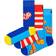 Happy Socks Rote 3er Pack Father Of The Year Geschenkset