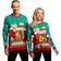 SillySanta Pejs LED Juletrøje - Medium