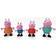 Comansi Greta Gris Familj 4-Pack