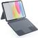 Epico iPad 10.2" Keyboard Flip Cover - English Layout - Gray