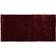 Beliani Tappeto Shaggy In Misto Cotone E Poliestere Rosso 80 x 150 cm Soffice Pelo Rosso cm