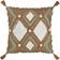 Furn Aquene Tufted Tasselled Komplett dekorationskudde Brun, Grön (50x50cm)