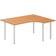 Ergoff højrevendt 160x120cm Skrivebord