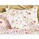 Paoletti Honey Pot Floral Embroidered Pillow Case White