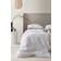 Jotex Bryona Påslakan Vit, Beige (220x210cm)