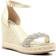 Dune London Kingdom Leather Wedges - Gold