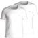 HUGO BOSS 2P Cotton Relaxed Fit Crew Neck T-shirt Hvit bomull Herre
