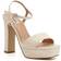 Dune London 'Matche' Leather Sandals Ecru