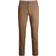 Jack & Jones Plus PLUS Stoffhose mit Knopf- und Reißverschluss Modell 'MARCO' in Cognac, Größe 42/32 42/32