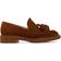 Gianvito Rossi Loafers aus Veloursleder Braun