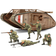 Tamiya 1/35 Scale WW1 British Tank Male Mk.IV Motorised Version With Troops Model Kit