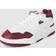 Lacoste Lineshot Mesh Collar M - White/Burgundy