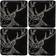 Just Slate JS/C/S4/S Stag Glasunderlägg 11cm 4st