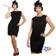Henbrandt Black Flapper Dress Costume