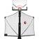 Goalrilla Basketball Yard Guard Easy Fold Defensive Net System Hoop