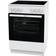 Gorenje EC9617PW KERAMISK SPIS Rostfritt stål, Vit