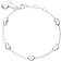Drakenberg Sjölin Loving Heart Medium Bracelet - Silver