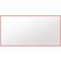 Montana Furniture Colour Frame Mirror SP1224, 151 Rhubarb Vægspejl 138x69.6cm