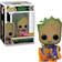 Funko Figurine Pop! N I Am Groot Groot Avec Des Chips Au Fromage