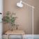 Grupa Products Arigato White Floor Lamp 110cm