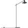 Grupa Products Arigato Black Floor Lamp 110cm