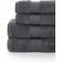 Deyongs Bliss Pima Bath Towel Black (127x70cm)