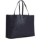 Tommy Hilfiger Iconic Monogram Embossed Tote Bag - Space Blue