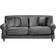 Beliani Eike Grey Sofa 186cm 3-Sitzer