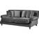 Beliani Eike Grey Sofa 186cm 3-Sitzer