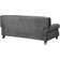 Beliani Eike Grey Sofa 186cm 3-Sitzer