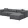 Beliani Dolva Dark Gray Soffa 294cm 3-sits
