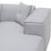 Beliani Dolva Light Gray Sofa 294cm 3-seter