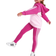 Adidas Girl's 3-Stripes Hoodie & Leggings Set - Semi Lucid Fuchsia/White/Clear Pink (IA3117)