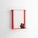 Raawii Pipeline Red Wall Mirror 56x60.6cm