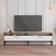 Hanah Home Istanbul Walnut White TV Bench 180x35cm