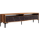 Hanah Home Istanbul Walnut Black Marble TV-bänk 180x35cm