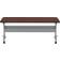 SAFCO Flip-n-Go Mahogany Writing Desk 61x121.9cm