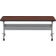 SAFCO Flip-n-Go Mahogany Writing Desk 61x121.9cm