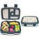 Bentgo Kids Prints Leak-Proof, 5-Compartment Bento-Style Kids Lunch Box Ideal Portion Sizes for Ages 3 to 7 BPA-Free, Dishwasher Safe, Food-Safe Materials 2023 Collection Friendly Skies