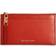 Michael Kors MK Empire Large Pebbled Leather Card Case - Br Terractta