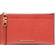 Michael Kors MK Empire Large Pebbled Leather Card Case - Br Terractta