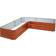 Sunnydaze Decor L-Shaped Raised Garden Bed