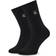 Calvin Klein Socks Women's CKJ Women 1P ICON Patch Crew Sock, Black, ONE