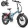 HiPEAK Electric Bike for Adults Folding Ebike 20"