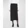 The Row Alumo midi skirt black