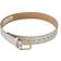 Dolce & Gabbana Grøn Patent Leather Logo Engraved Buckle Belt Green