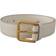 Dolce & Gabbana Grøn Patent Leather Logo Engraved Buckle Belt Green