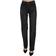 Just Cavalli Black Washed High Waist Straight Denim Pants Jeans