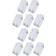 Hanes Value Low Cut Soft Moisture Wicking Socks - White
